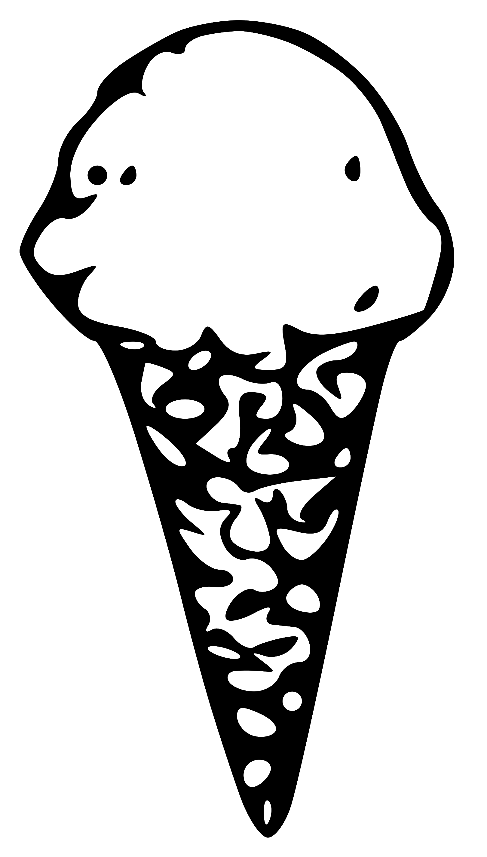Ice cream black and white ice cream sundae clipart black and white ...