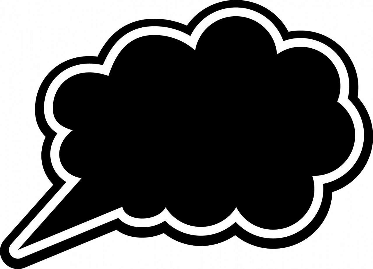 Speech Bubble Outline | Free Download Clip Art | Free Clip Art ...