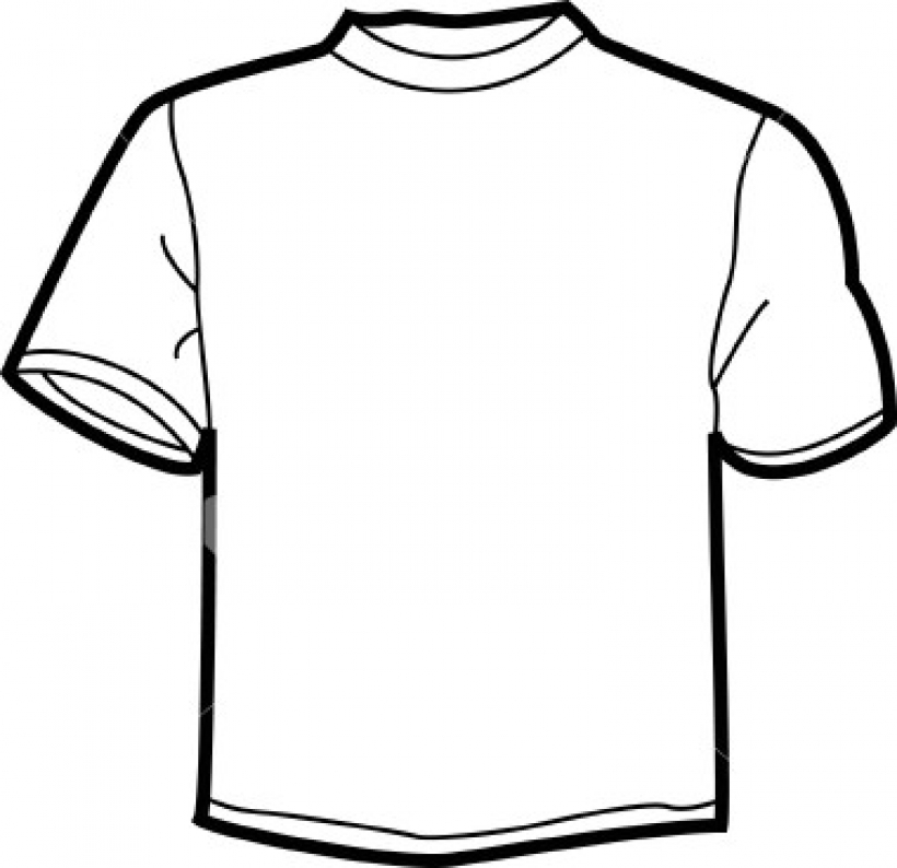 plain shirt sketch