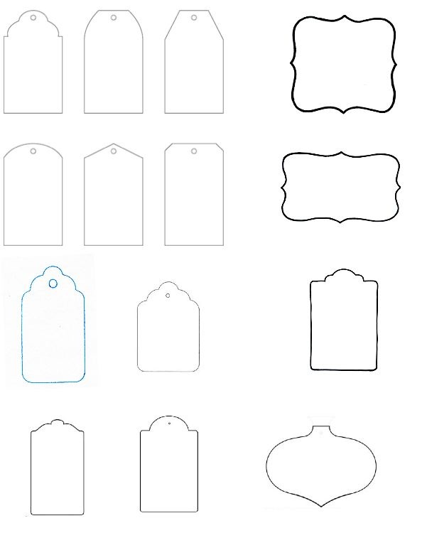 pngs, vectors, clipart | Gift Tag Templates, Clip Art an…