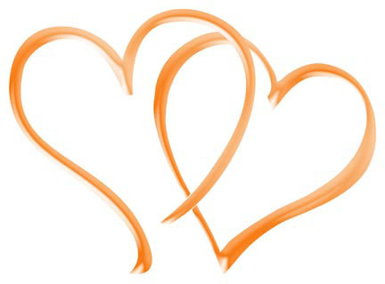 Intertwined Hearts Clip Art