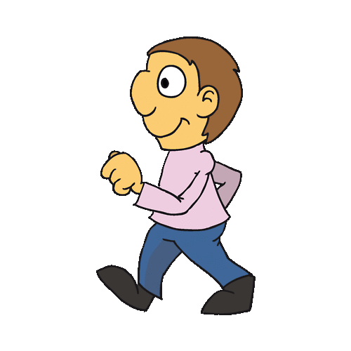 Man Walking Cartoon - ClipArt Best