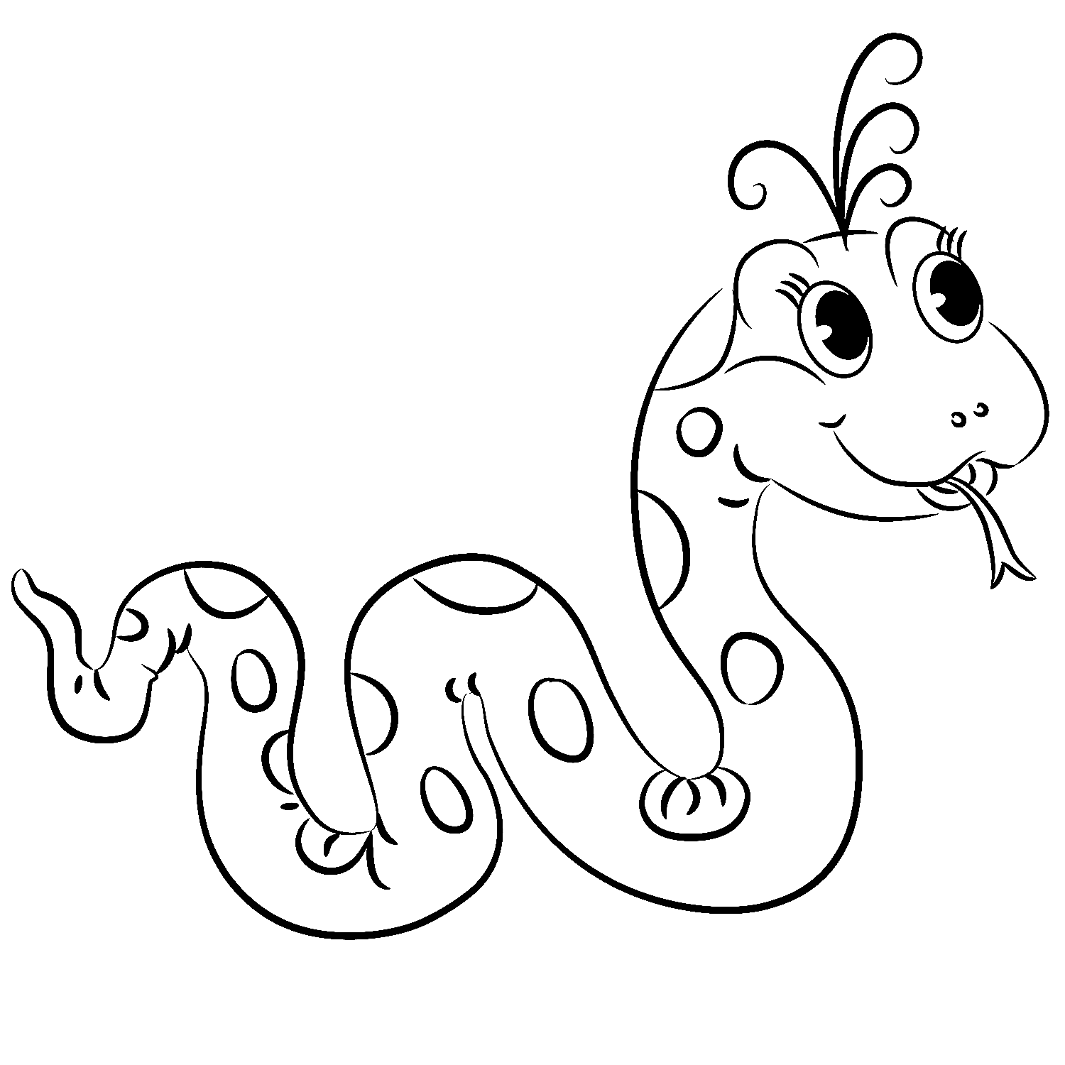 Snake Coloring Pages - Animals ColoringPedia