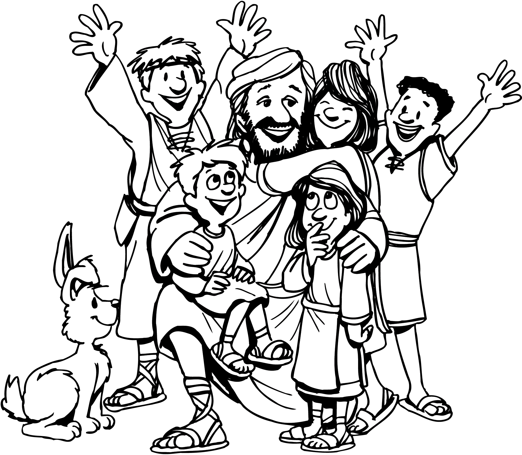 jesus coloring pages | HD Wallpapers