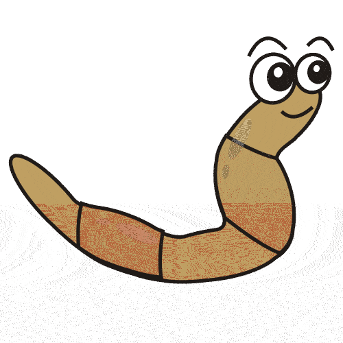 funny worm clipart - photo #22