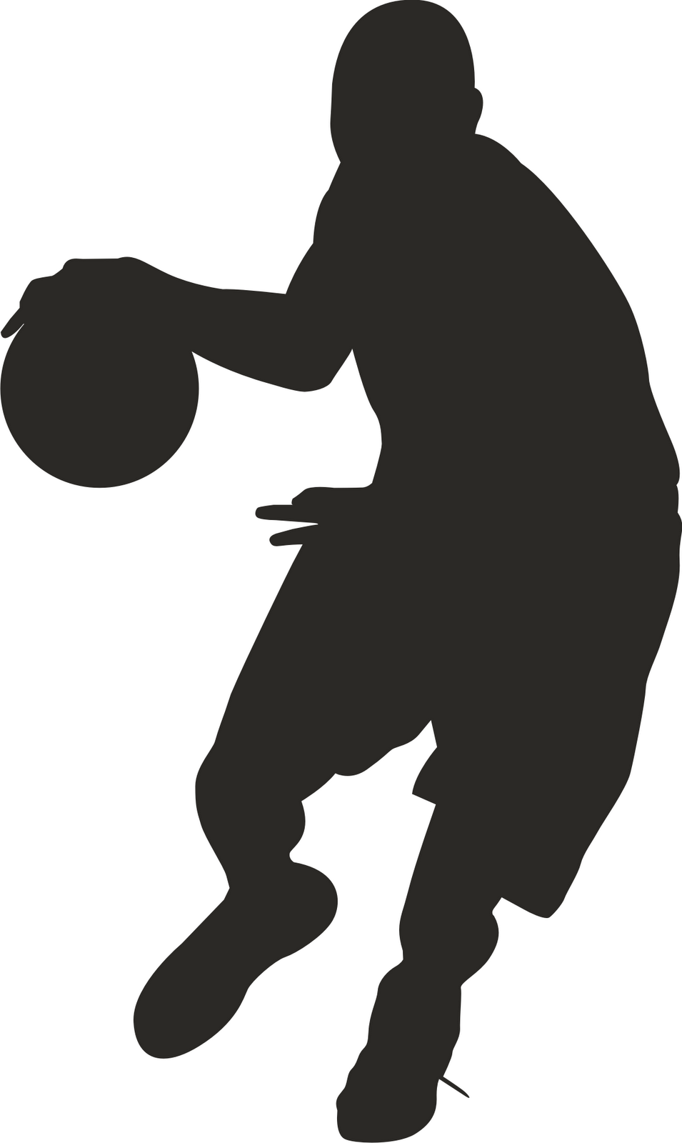 Basketball Outline Clip Art ClipArt Best ClipArt Best