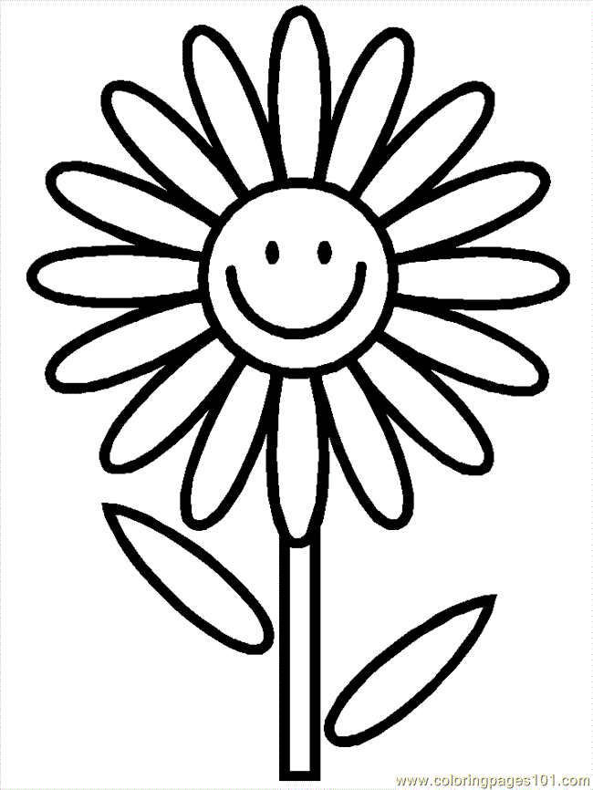 466 views Free Flower Coloring Pages #22317