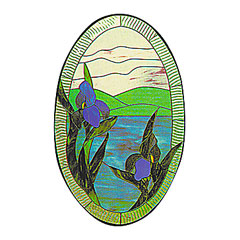 Carolyn Kyle Oval Patterns - Whittemore-Durgin Stained Glass Supplies
