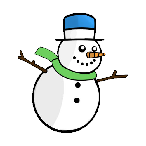 Animated Snowman Clipart