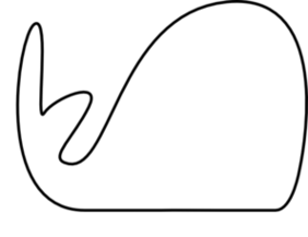 Whales Outlines Clipart - Free to use Clip Art Resource