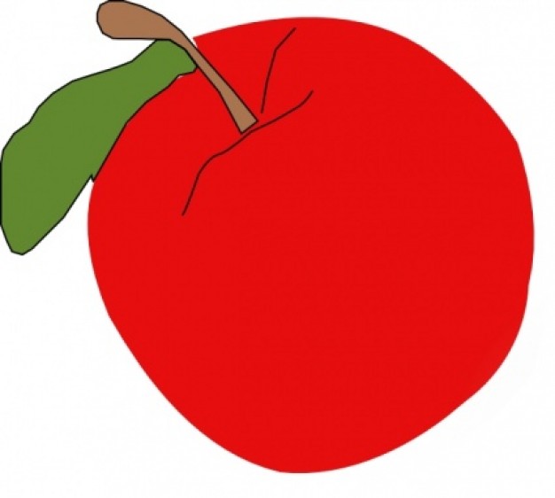 Cartoon Apple Clipart