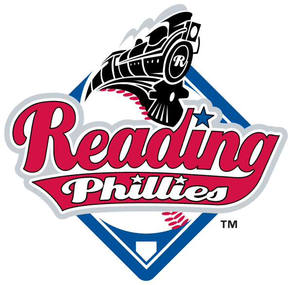Reading Phillies Primary Logo - Eastern League (EL) - Chris ...