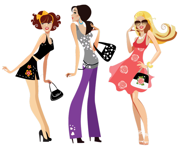 Teen Fashion Clipart