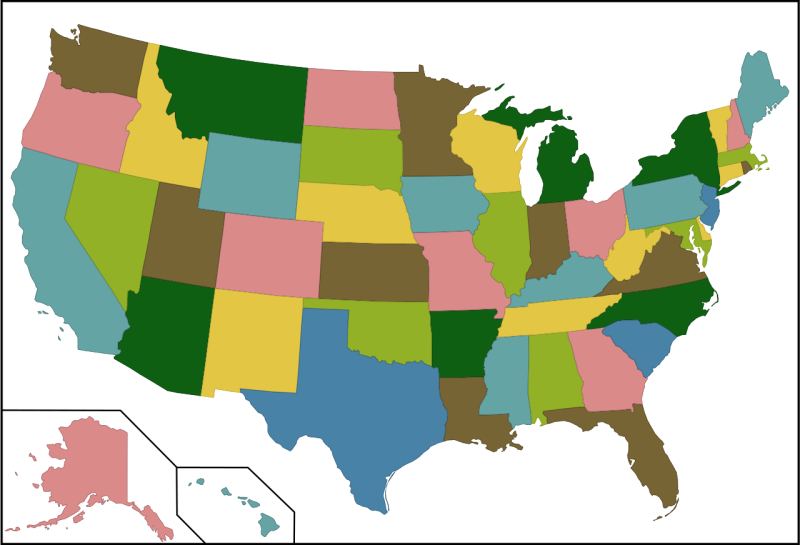 QUIZ: Can You Name The State Based On Its Shape? | The Federalist ...