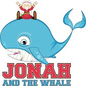 Jonah And The Whale Cartoons Clip Art, Vector Images ...