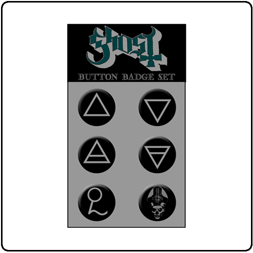 Ghost | Symbols Badge Set | Button Badges | Officially Licensed ...