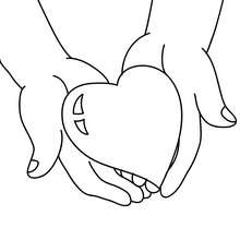 Heart coloring pages heart with arrow for valentine's day