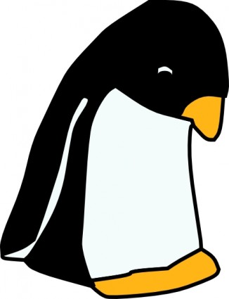 Penguin clip art Vector clip art - Free vector for free download