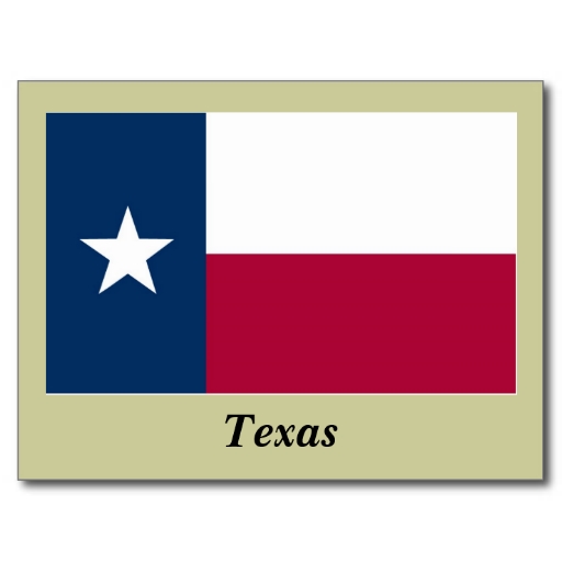 texas_state_flag_post_card-ra6 ...