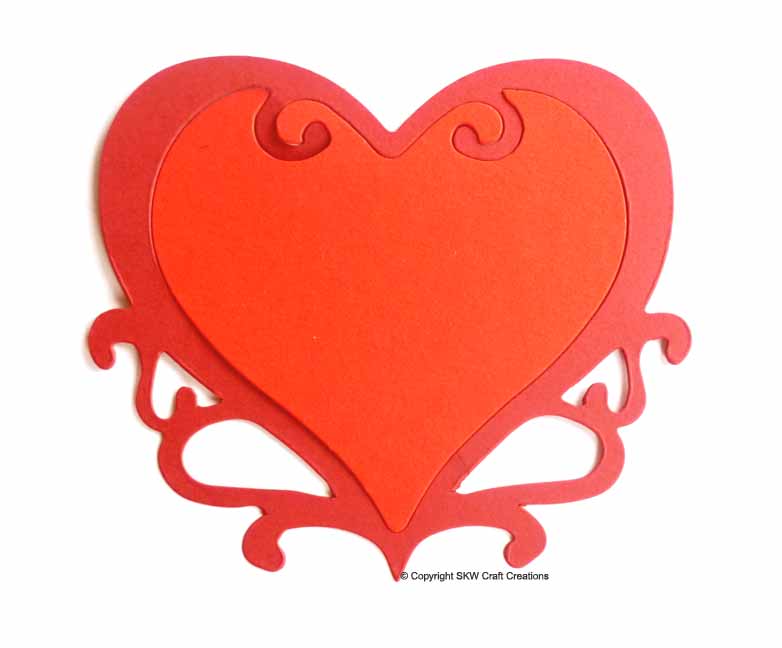 Sizzix Die-Cut Shapes - Large Heart, Ornate (6pk) - SKW Craft ...