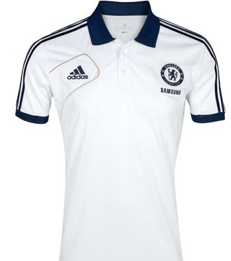 2012-13 Chelsea Adidas Polo Shirt (White) [,W37979] - $26.20 ...