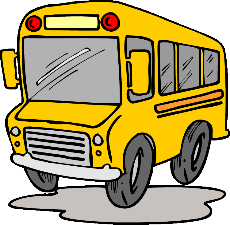 free animated school bus clipart - photo #35