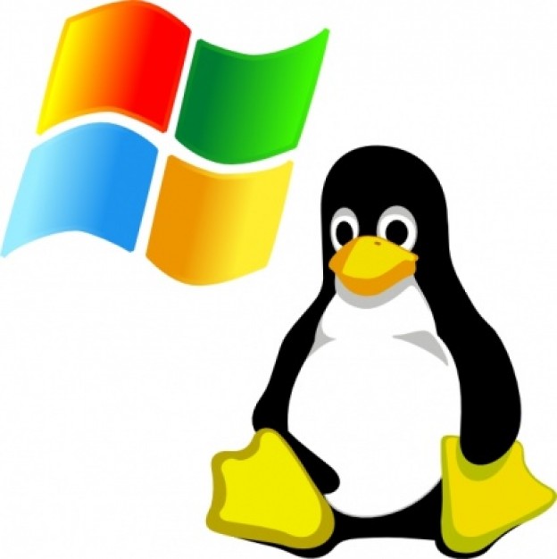 Windows and Linux clip art | Download free Vector