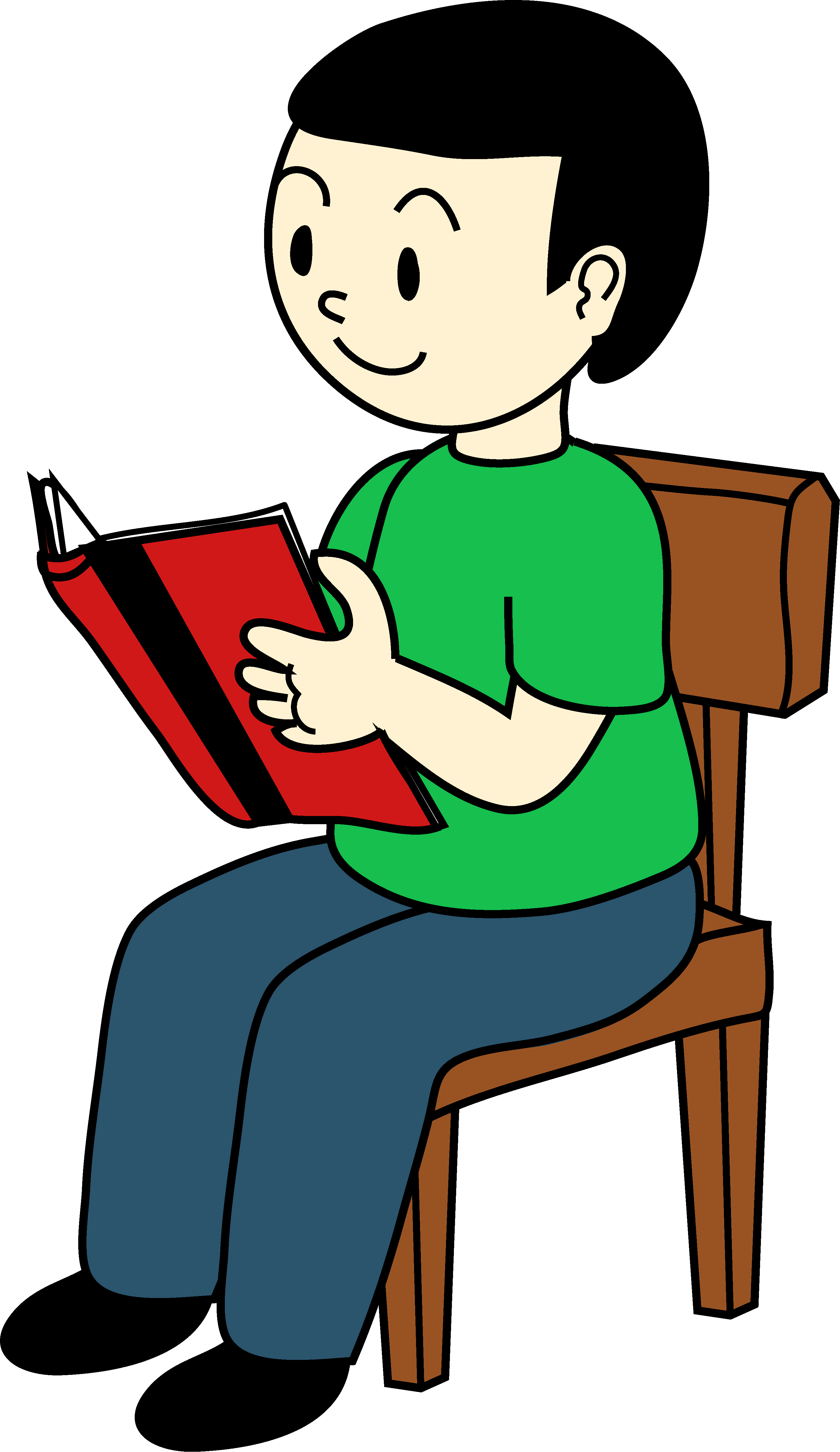 Sitting Quietly in Classroom Clip Art – Clipart Free Download