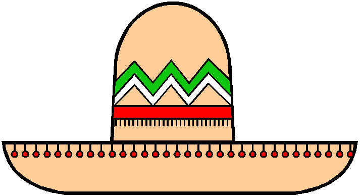 mexican hat clipart free - photo #48