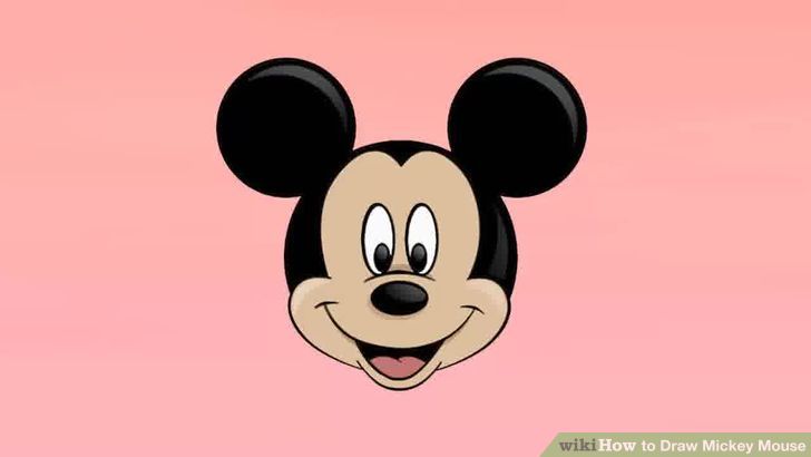 3 Ways to Draw Mickey Mouse Step-by-Step - wikiHow