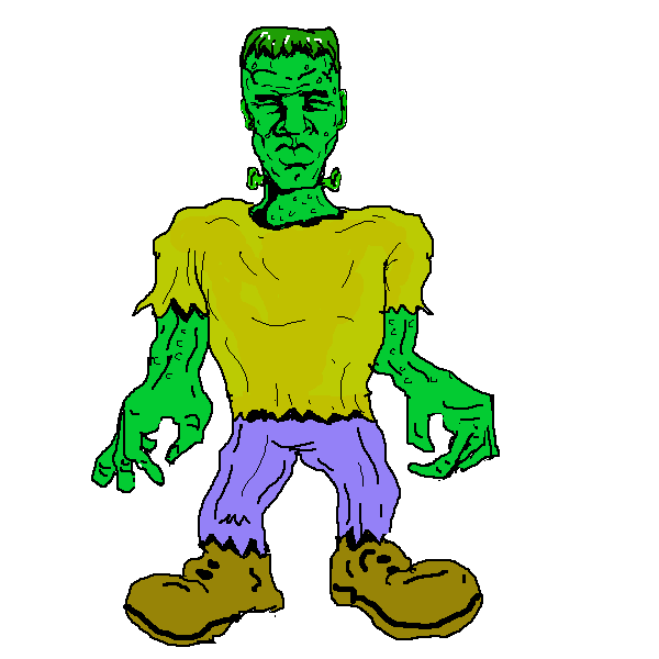 Halloween Frankenstein Clipart