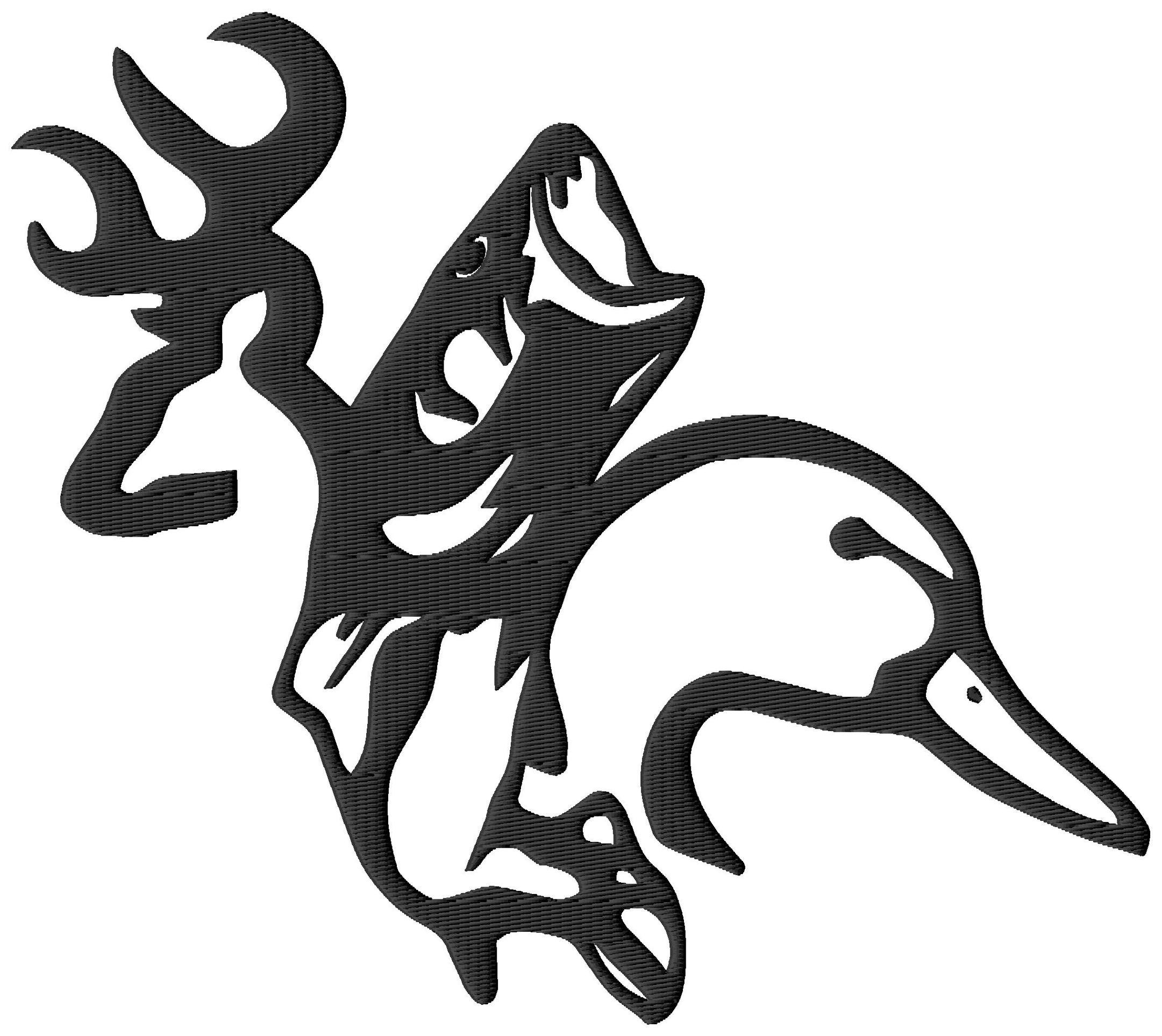 Deer Browning Logos Clipart - Free to use Clip Art Resource