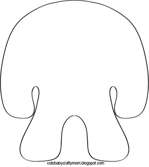 Monster body outline clipart - ClipArt Best - ClipArt Best