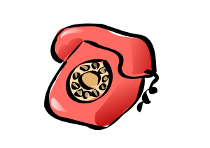 classic phone zazou Clipart, vector clip art online, royalty free ...