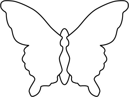 Butterfly template, Sinterklaas and Knutselen