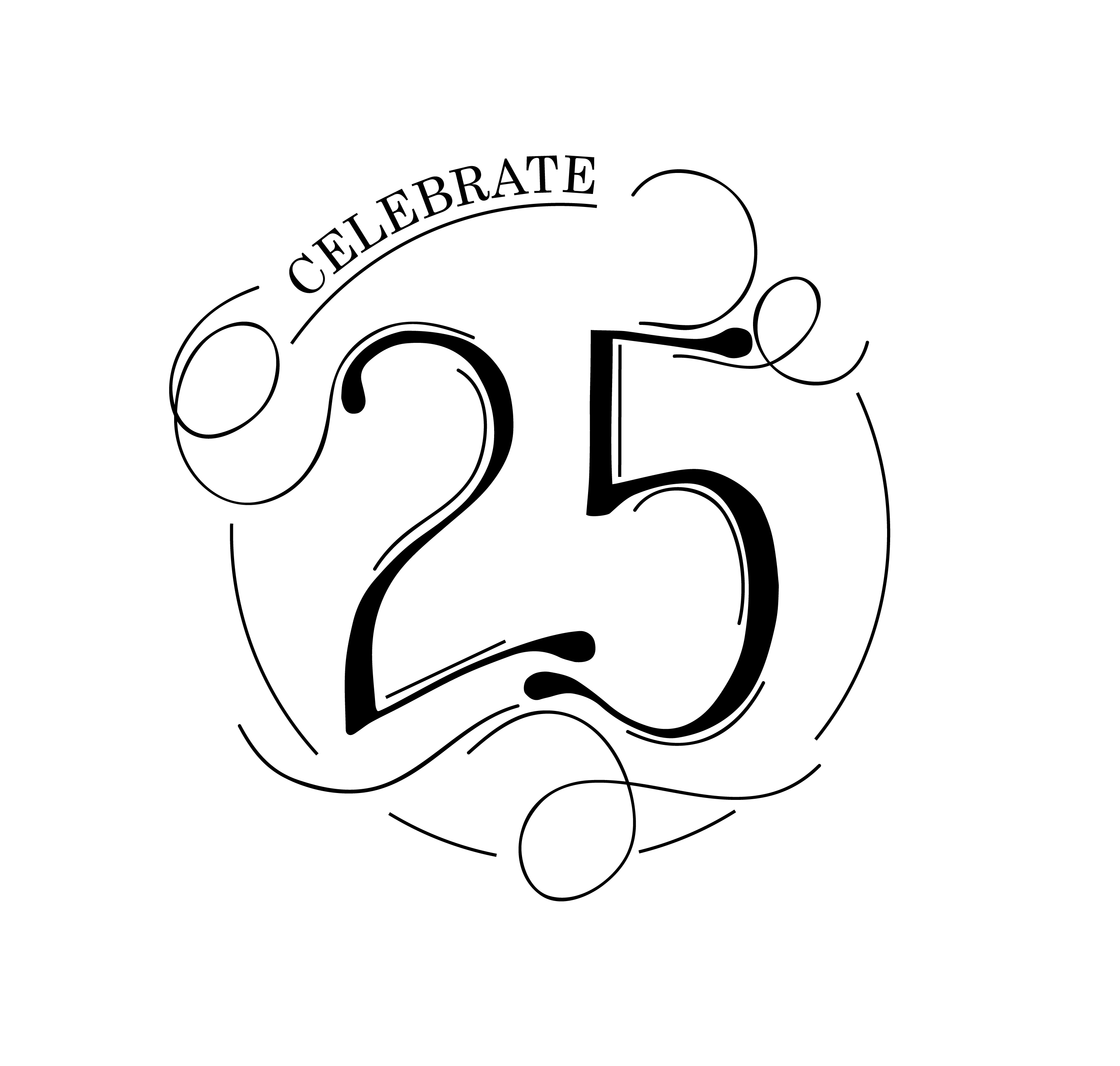 clip art 25th anniversary - photo #41