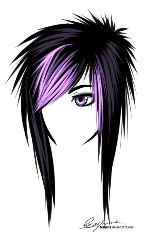 emo hair 2 by Teshuna on deviantART by Mel Way WHI ClipArt Best
