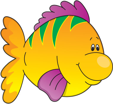 Rainbow Fish Clip Art