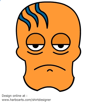 Download : Sad Cartoon Face - Vector Graphic