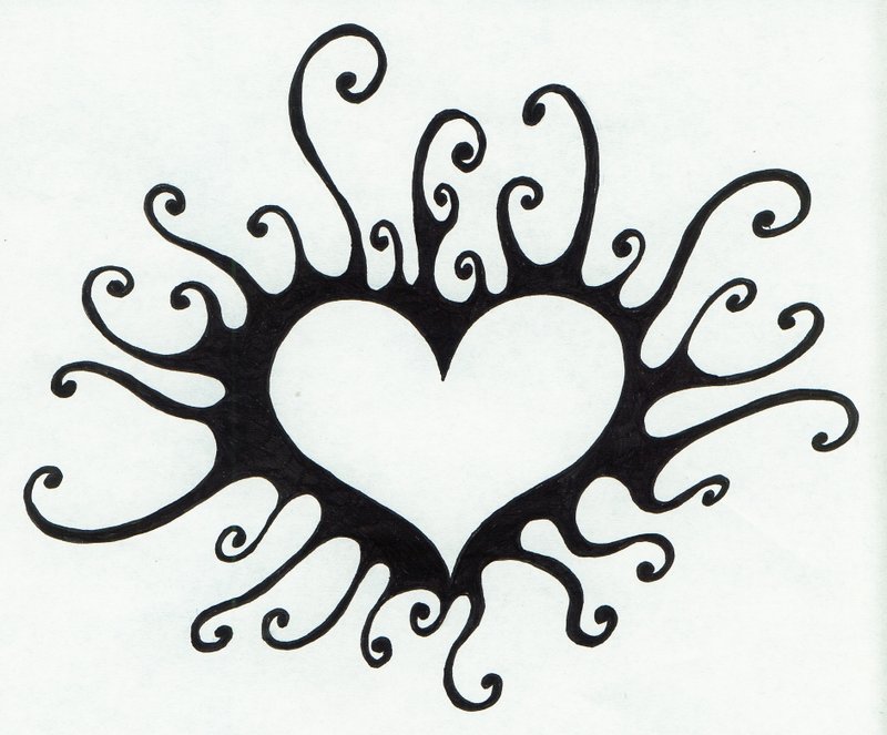 free filigree heart clip art - photo #12