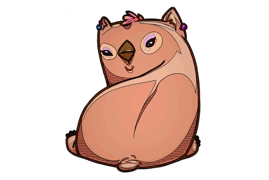 363 views Cartoon Wombat - ClipArt Best