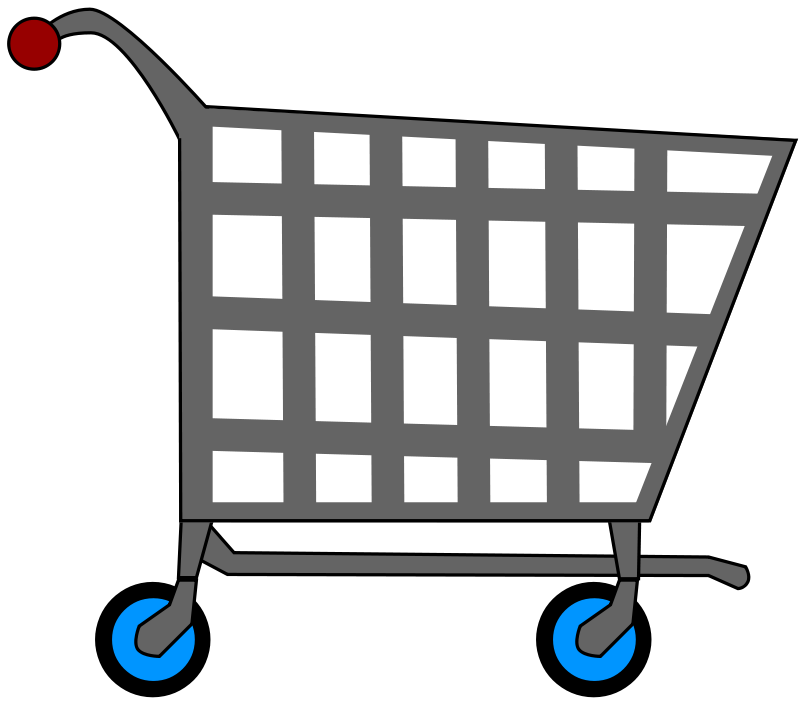 Clipart - Basic Shopping Cart