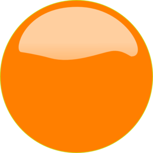 Orange Button 2 clip art - vector clip art online, royalty free ...