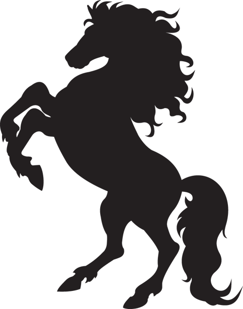 clip art horse silhouette free - photo #4