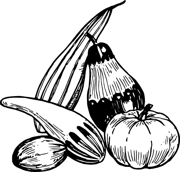 1,160 views Vegetables clip art Free Vector