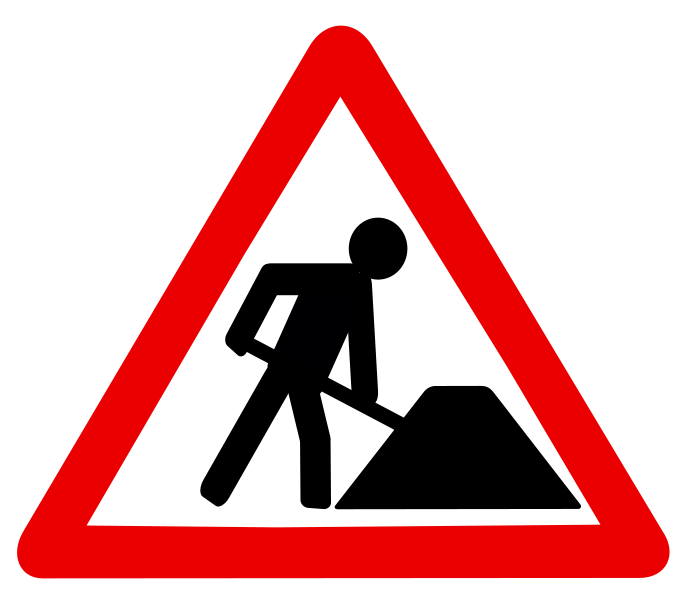 Man At Work Road Sign — Stock Photo Â© Martin Crowdy 4099438 on ...