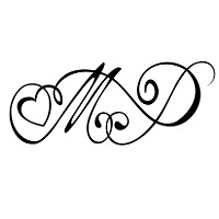 Heart Tattoo Designs With Letters