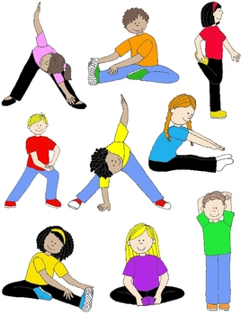 Group Physical Activity Clipart