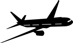 Airplane Clipart Black And White - Free Clipart Images