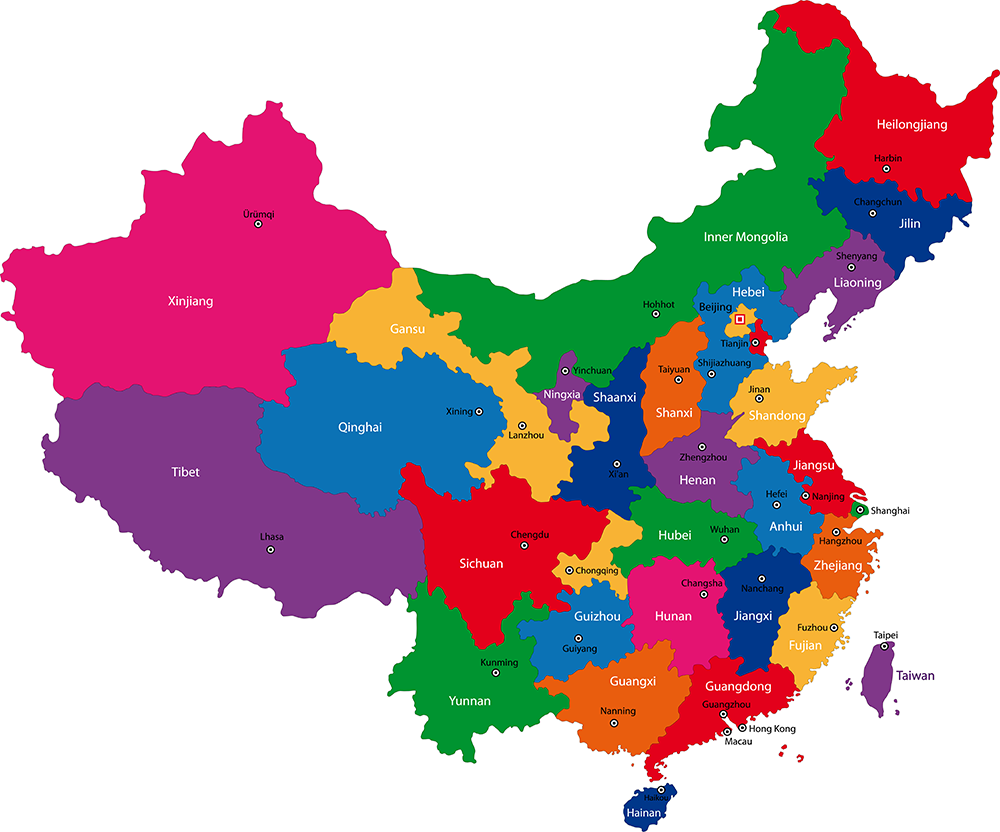 clipart china map - photo #25